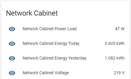 Example of Home Assistant UI