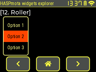 HASPmota roller