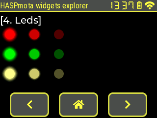 HASPmota led