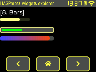 HASPmota bar