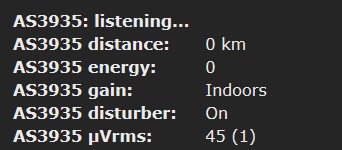 webUI readout