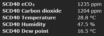 webUI readout