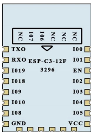 ESP-C3-12F Pinout